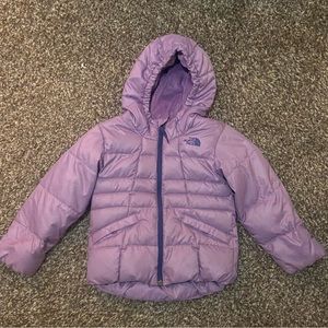 Girls 4T North Face down coat